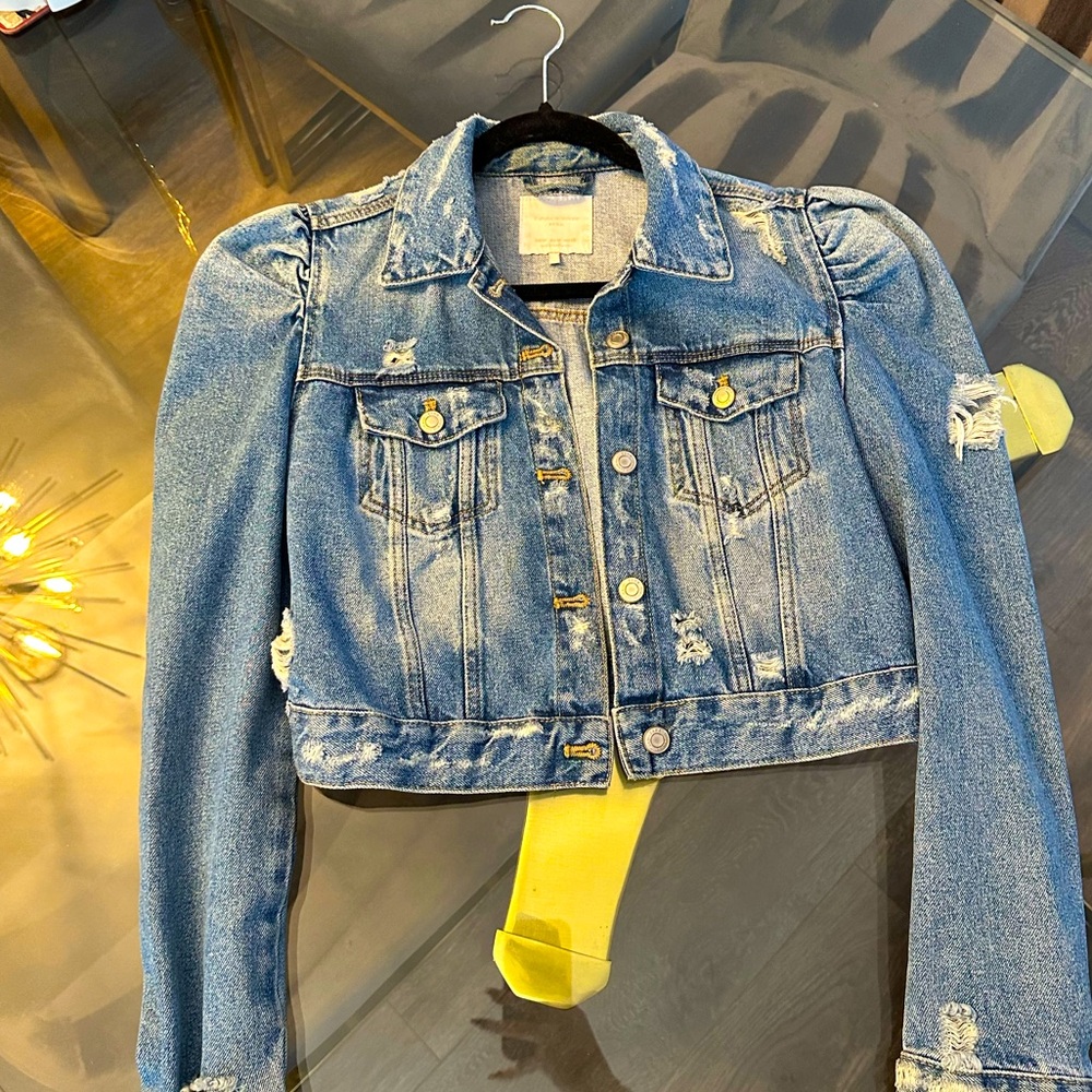 Zara Jean Crop Jacket